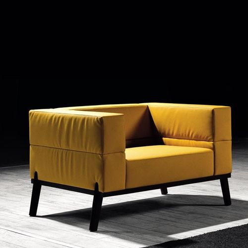 现代风格扶手椅 - MERRY - Flekssit Office Furniture - 布料 / 皮质 / 木质