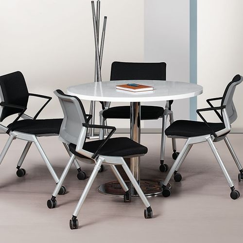现代风格会议室桌 - URAS - Flekssit Office Furniture - 三聚氰胺 / 铝座桌脚 / 长方形