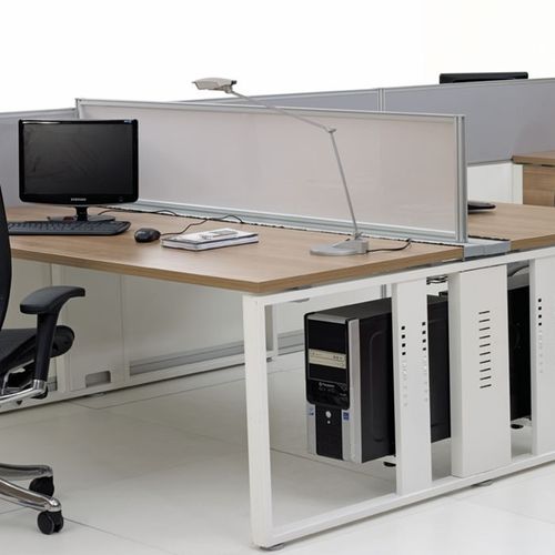 落地式办公室隔板 - LIGHTPAN - Flekssit Office Furniture - 台式 / 布料 / 钢