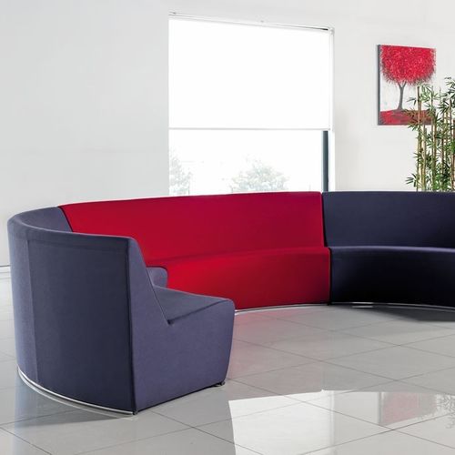 现代风格软包长凳 - EYVAN - Flekssit Office Furniture - 布料 / 木质 / 商用