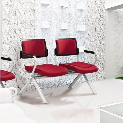 布料联排座椅 - TOPAZ - Flekssit Office Furniture - 聚氨酯 / 三人座 / 双人