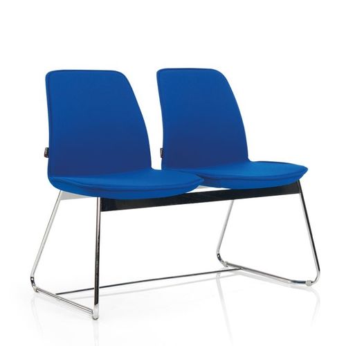 布料联排座椅 - SUDE - Flekssit Office Furniture - 聚氨酯 / 双人 / 现代风格