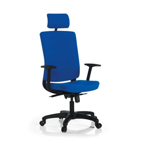现代风格老板椅 - CLEVER - Flekssit Office Furniture - 聚氨酯 / 带头枕 / 布艺