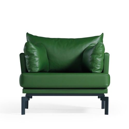现代风格扶手椅 - SEKI - Flekssit Office Furniture - 皮质 / 金属 / 人体工学