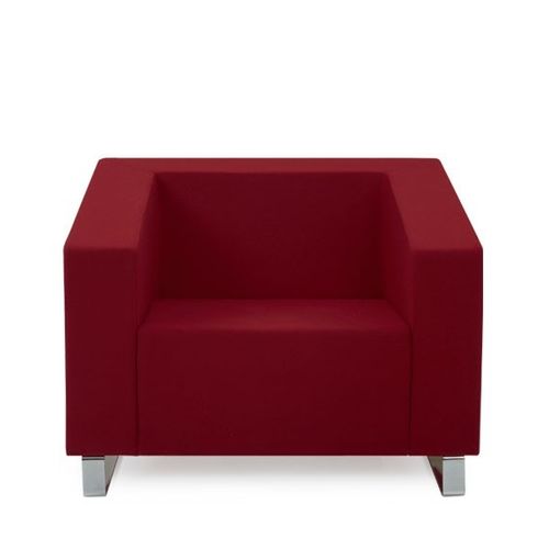 现代风格扶手椅 - JIVAL - Flekssit Office Furniture - 布料 / 金属 / 布艺