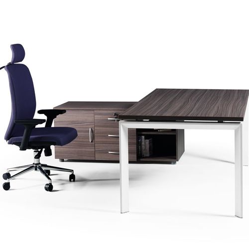 老板桌 - FERRO - Flekssit Office Furniture - 现代风格 / 三聚氰胺 / 带收纳