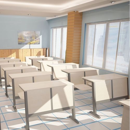 现代风格课桌 - SELEN  - Flekssit Office Furniture - 木质 / 金属桌脚 / 长方形