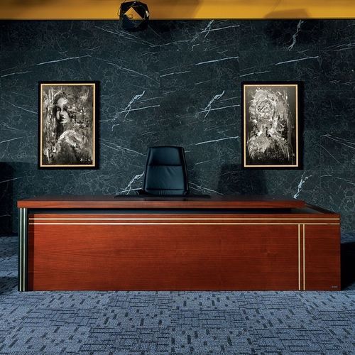 老板桌 - GORDION - Flekssit Office Furniture - 落地 / 现代 / 木质