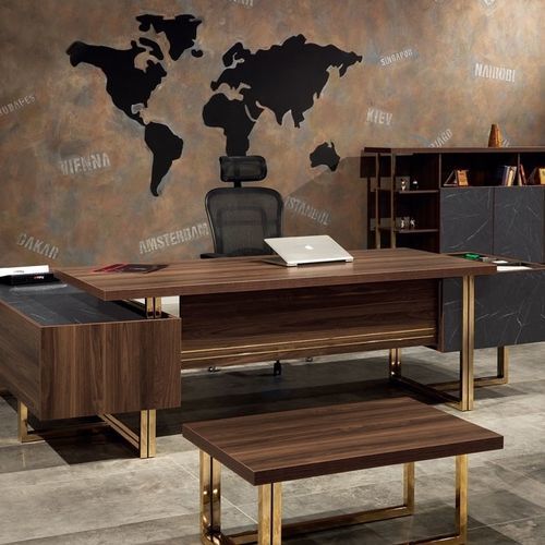 落地办公桌 - GLOSSY - Flekssit Office Furniture - 1人 / 现代风格 / 金属