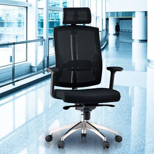 现代风格办公椅 - NETRIT - Flekssit Office Furniture - 铝制 / 可调节 / 黑色