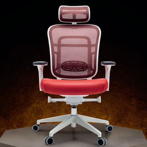 现代风格老板椅 - AURA - Flekssit Office Furniture - 皮质 / 网眼 / 聚氨酯