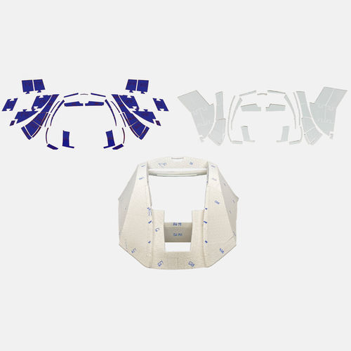 复合材料固定装置 - Fix-in-place™ ASSEMBLY KITS - 3D|CORE GmbH & Co. KG - 板材 / 用于隔离板 / 用于家具