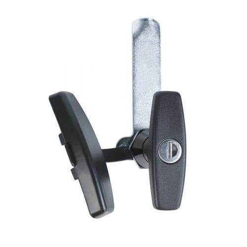 机械锁 - C839 T-Handle - Lowe & Fletcher - 带把手 / 用于衣帽格柜 / 1点式