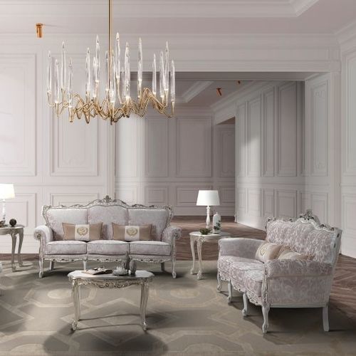 巴洛克风格沙发 - Veneziano - DI MARCO INTERIOR SOFA - 布料 / 带扶手 / 垫式