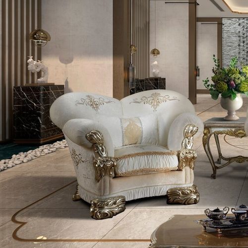 传统风格扶手椅 - VANITY - DI MARCO INTERIOR SOFA - 布料 / 实木 / 可定制