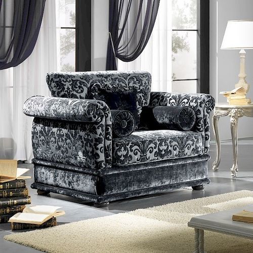 传统风格扶手椅 - OXFORD  - DI MARCO INTERIOR SOFA - 布料 / 木质 / 可定制