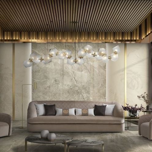 现代风格沙发 - TOKYO - DI MARCO INTERIOR SOFA - 布料 / 带扶手 / 垫式