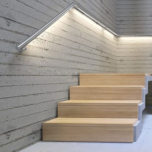 铝制型材扶手 - POR - Klus Design - LED