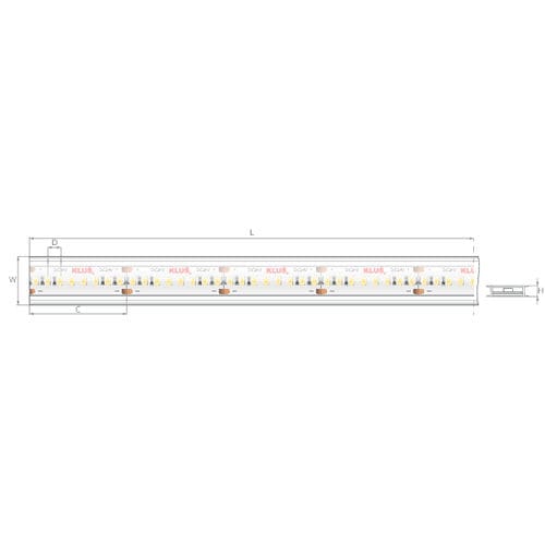 LED灯带 - KWP-14KHEHD-1440-24V - Klus Design