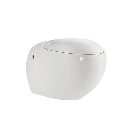 智能马桶 - MP-001 - MOPO SANITARY WARE - 壁挂式 / 陶瓷 / 圆形