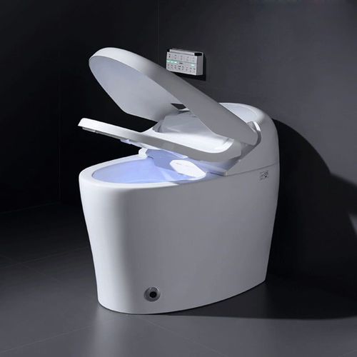 智能马桶 - MP-M7 - MOPO SANITARY WARE - 独立式 / 陶瓷 / 椭圆