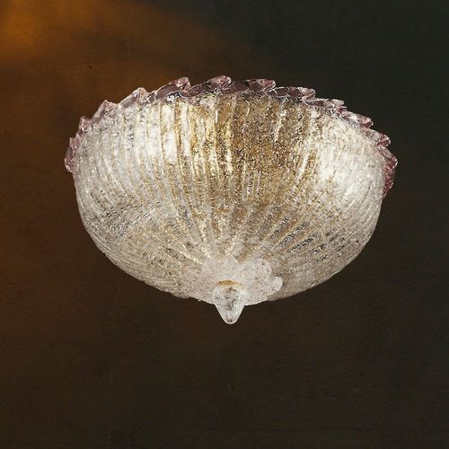 经典风格顶灯 - SANDALO PF - BOTTEGA VENEZIANA - 圆形 / 水晶 / 穆拉诺玻璃