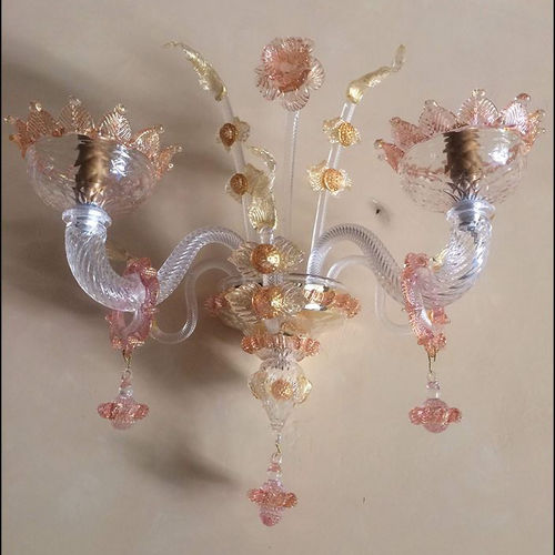 传统风格壁灯 - CHANTAL AP - BOTTEGA VENEZIANA - 室内 / 水晶 / 穆拉诺玻璃