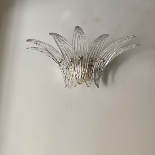 艺术装饰风格壁灯 - PALME AP - BOTTEGA VENEZIANA - 室内 / 威尼斯彩色玻璃 / 固定