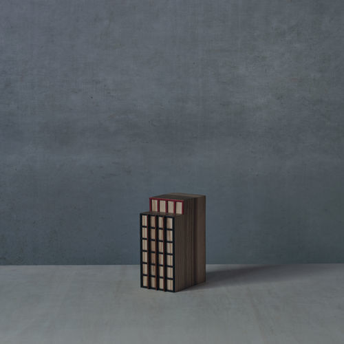 栎木书挡 - Town Building - B - CondeHouse - 白蜡木 / 牛皮