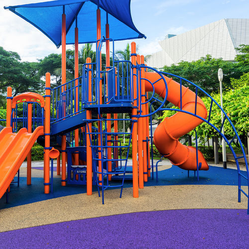 再生橡胶地面 - RÉSINEO® JEUX - RESINEO - 聚氨酯 / EPDM / 用于室外