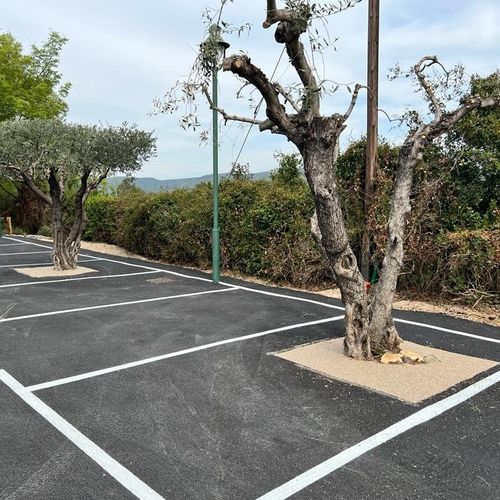 软木地板 - RÉSINEO® ARBRE - RESINEO - 大理石颗粒 / 树脂 / 用于室外