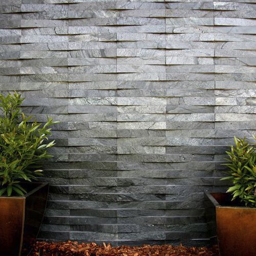 板岩砌面 - SILVER SHINE LEDGE - INDIA STONE EXPORT - 室内 / 户外 / 布艺
