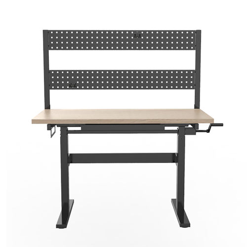 现代风格工作台 - WB102 - Loctek Ergonomic Technology Corp. - 木质 / 金属 / 金属桌脚