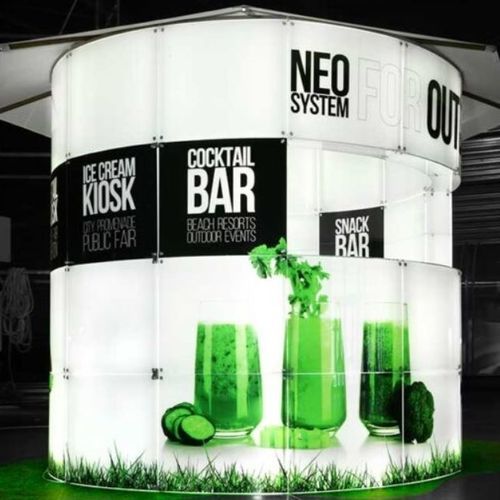 商业亭 - MODEL 01 - MODULAR GLASS SYSTEM NEO LTD - 餐饮 / 吧台 / 户外