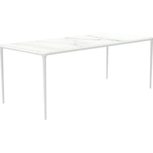 现代风格桌 - XALOC - MOWEE - 淬火玻璃 / HPL / Dekton®材料