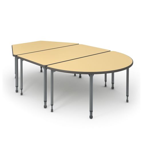 现代风格工作台 - ACTIVITY - PARAGON FURNITURE INC - HPL / 钢座桌脚 / 长方形