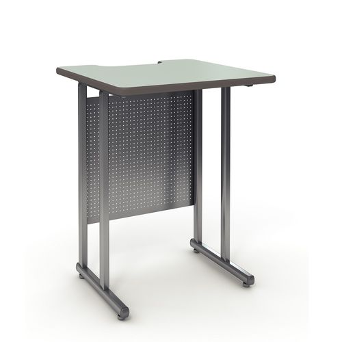站坐式办公桌 - STANDING - PARAGON FURNITURE INC - 现代风格 / 钢 / HPL