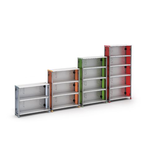 学校用货架搁板 - INFORMATION COMMONS - PARAGON FURNITURE INC - 档案 / 悬臂 / 金属