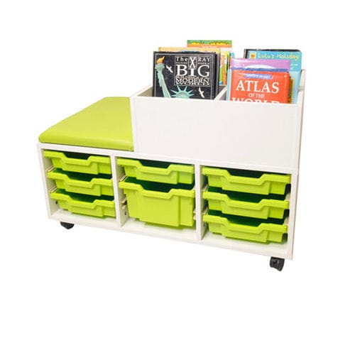 移动式储物橱 - KINDERBOX - ambic educational - 滑轮 / 学校用 / 托儿所用