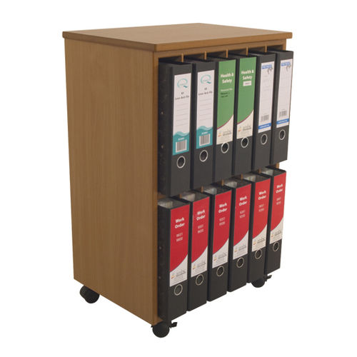 矮档案柜 - LEVER ARCH - ambic educational - MDF / 带轮 / 现代风格