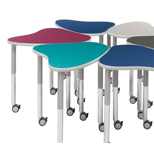 现代风格课桌 - SYNERGY DESK - Academia furnitures industries - 钢 / 高压层压 / 聚丙烯