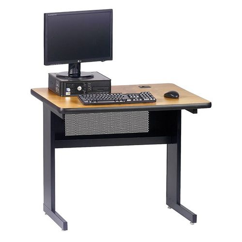 现代风格桌 - C-LEG SERIES - Academia furnitures industries - 钢 / 带孔薄钢板 / 高压层压