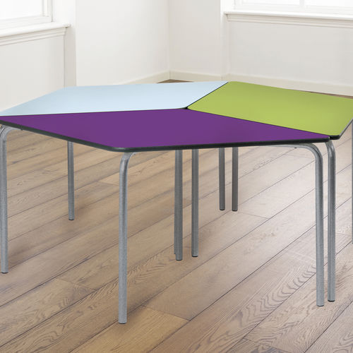 现代风格课桌 - EQUATION™ JEWEL - metalliform - MDF / 金属桌脚 / 长方形