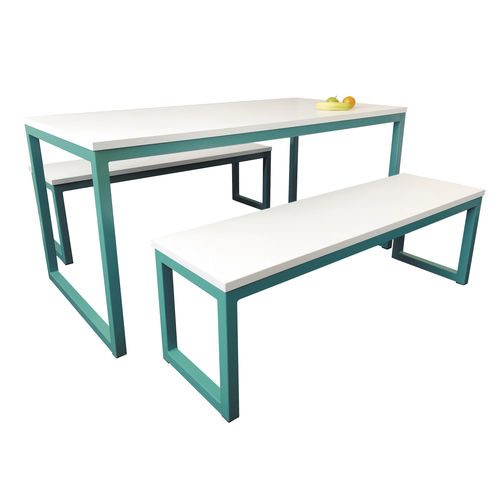 现代风格桌凳组合套装 - STANDARD - metalliform - MDF / 室内 / 学校用