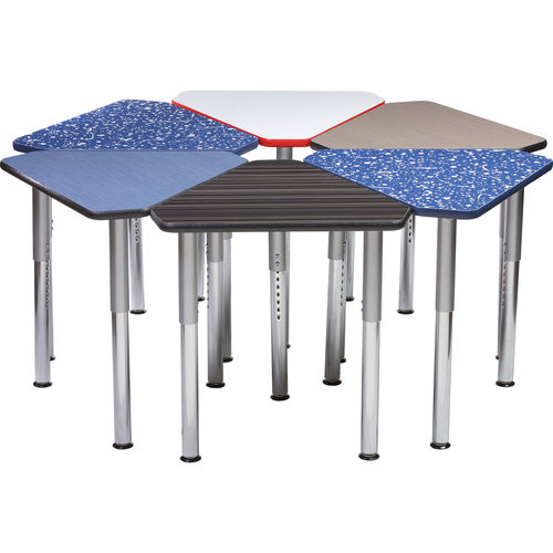 现代风格桌 - COLLABORATIVE  - Columbia - MDF / HPL / 尼龙