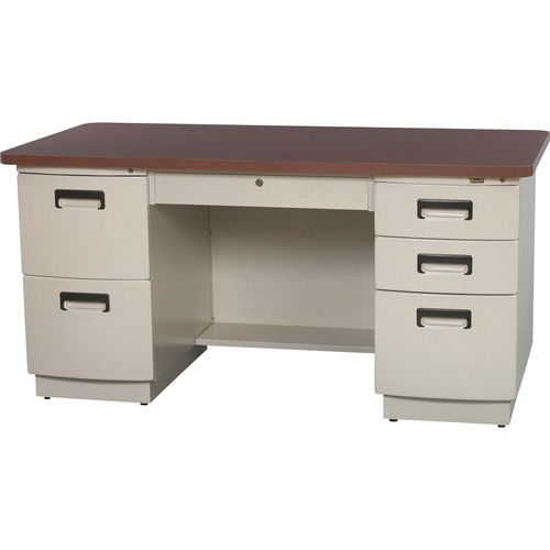 经典风格办公桌 - TEACHER'S DESK  - Columbia - 钢 / 带收纳 / 学校用