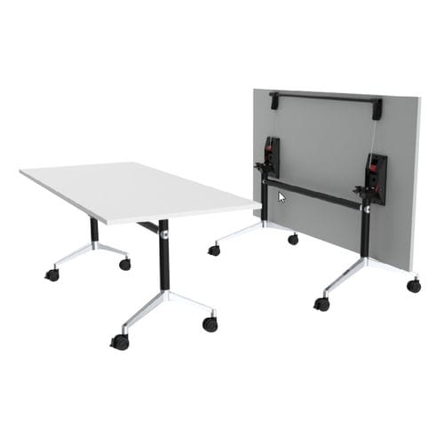 现代风格桌 - RE-T Series - BATGER - 层压材料 / 金属桌脚 / 长方形