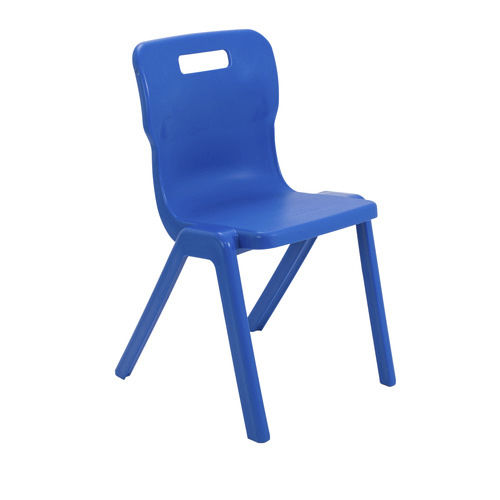 现代风格椅子 - ONE PIECE - titan furniture - 室内 / 聚丙烯 / 钢座桌脚