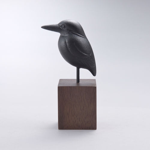 铸铁雕塑 - TR-03 - Chushin Kobo Co., Ltd. - 绿色 / 黑色 / 黄色