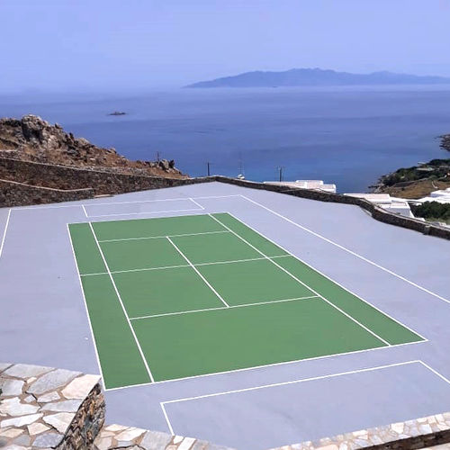 丙烯塑料地面 - SUPER ELASTOCOAT FINE 842 - KDF - Sports Flooring Production - 用于运动设施 / 其他形状 / 光滑